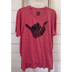 The Hangout T-Shirt Gulf Shores Restaurant Tee Red Beach Vacation Shirt Size XL